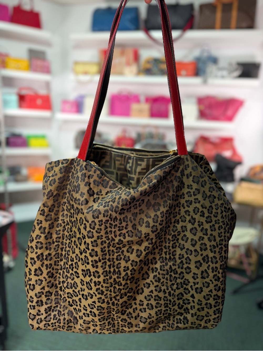 Fendi Zucca Hobo